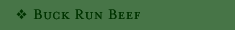 Buck Run Beef